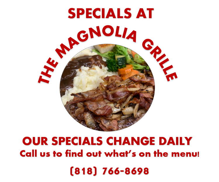 Specials at The Magnolia Grille